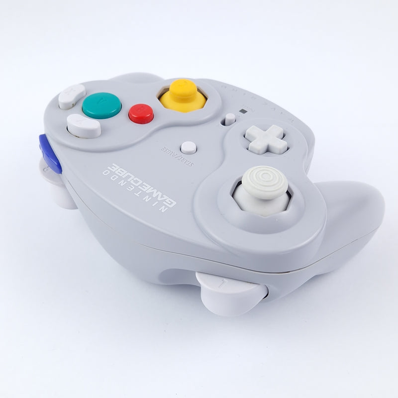 Nintendo Gamecube Zubehör : Original Wavebird Controller Grau / Funk Gamepad [2]