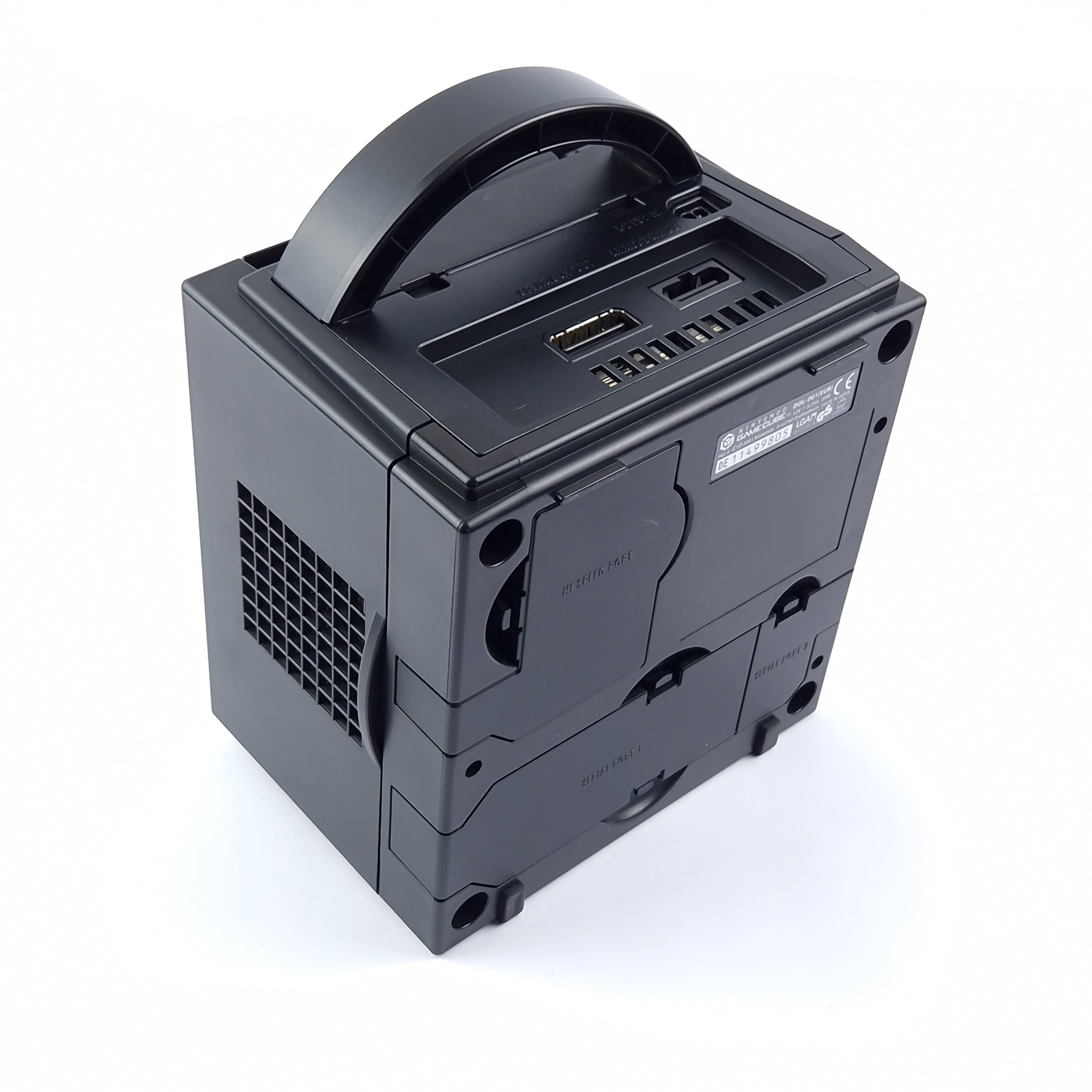 Nintendo Gamecube Konsole : Schwarz mit Controller, Kabel u. Memory Card Console
