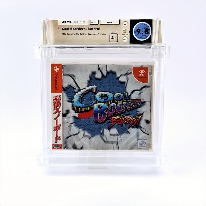 Sega Dreamcast Spiel : Cool Boarders Burrrn! - NEU SEALED | WATA Games 9.8 A+
