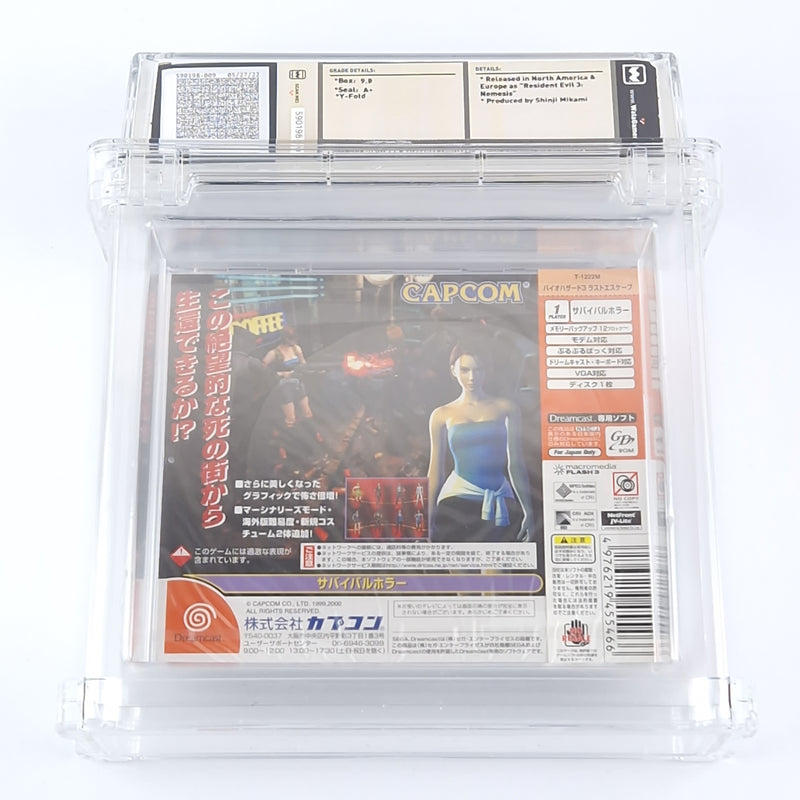 Sega Dreamcast Spiel : Biohazard 3 Last Escape- NEU SEALED  | WATA Games 9.8 A+
