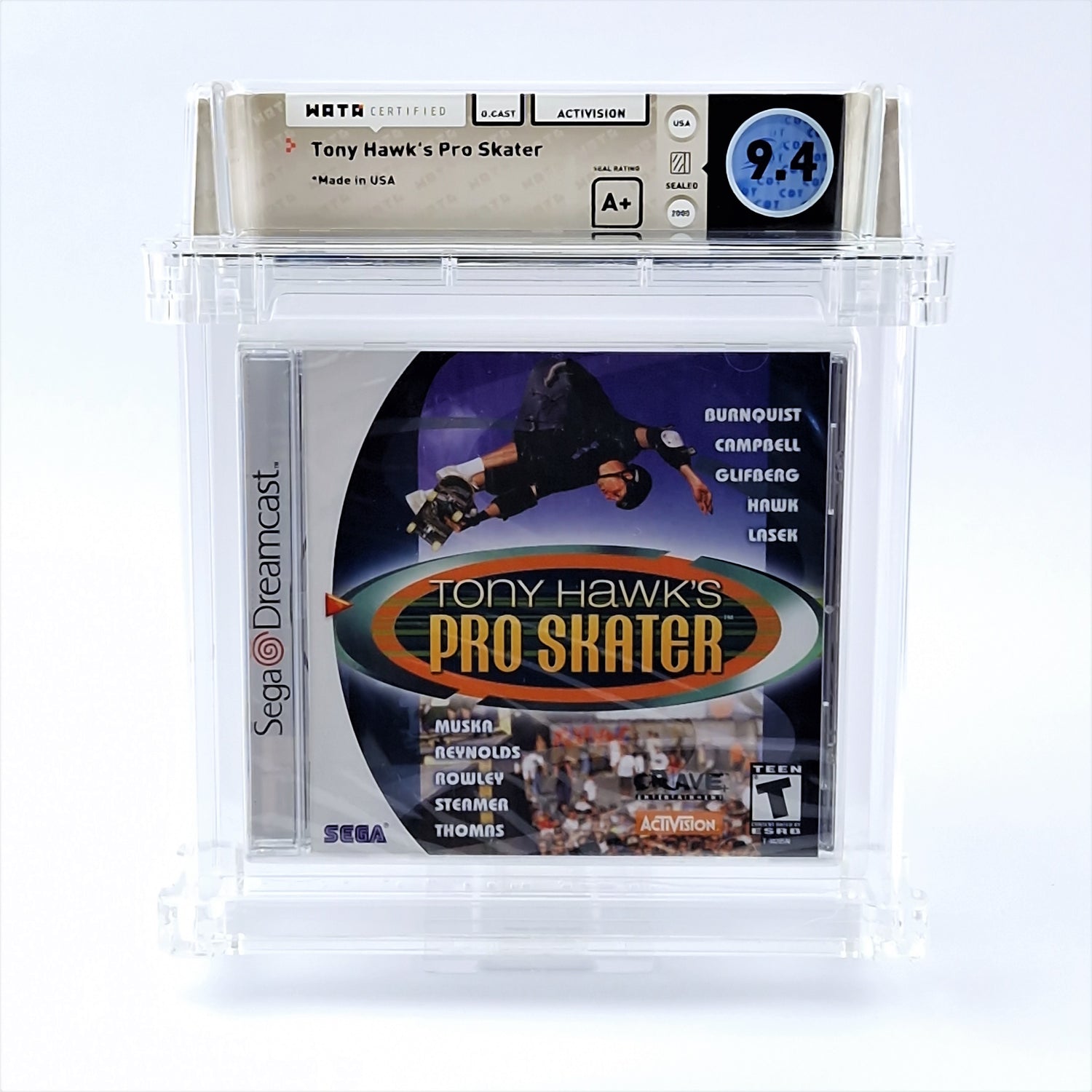 Sega Dreamcast Spiel : Tony Hawk´s Pro Skater- NEU SEALED  | WATA Games 9.4 A+