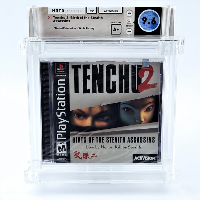 Sony Playstation 1 Game: Tenchu ​​2 - PS1 NEW SEALED USA | WATA Games 9.6 A+