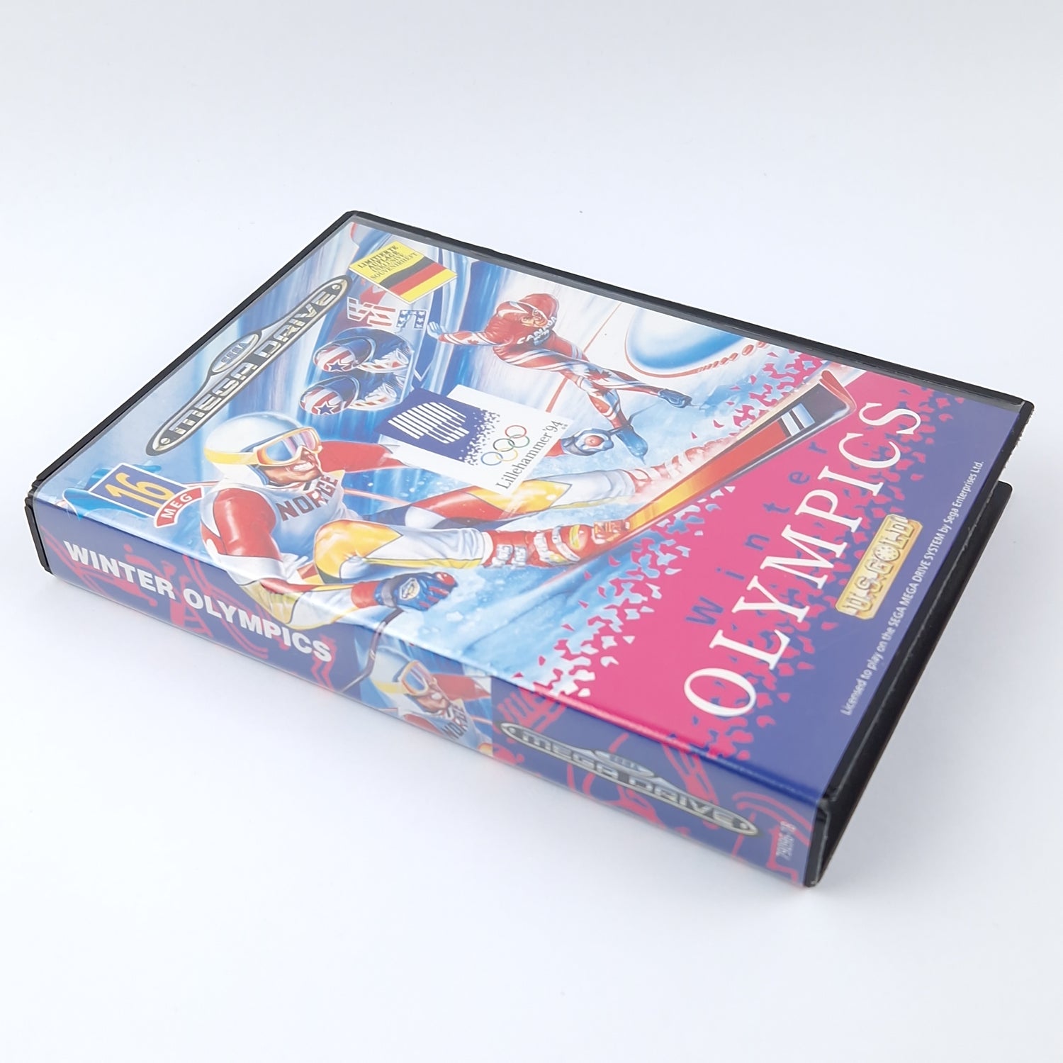 Sega Mega Drive Game: Winter Olympics - OVP Instructions Module | MD PAL Game