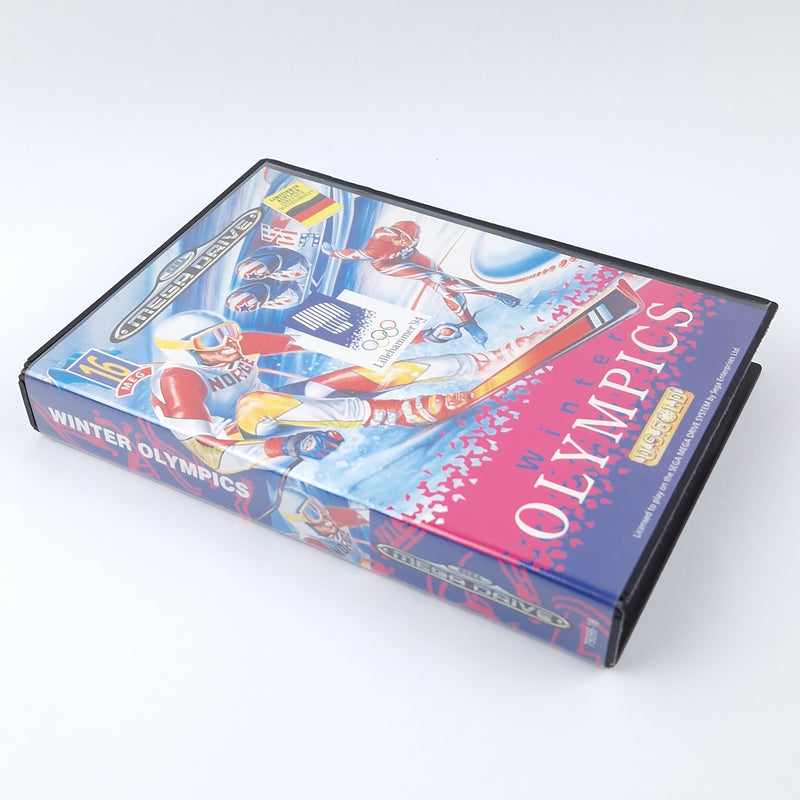 Sega Mega Drive Game: Winter Olympics - OVP Instructions Module | MD PAL Game