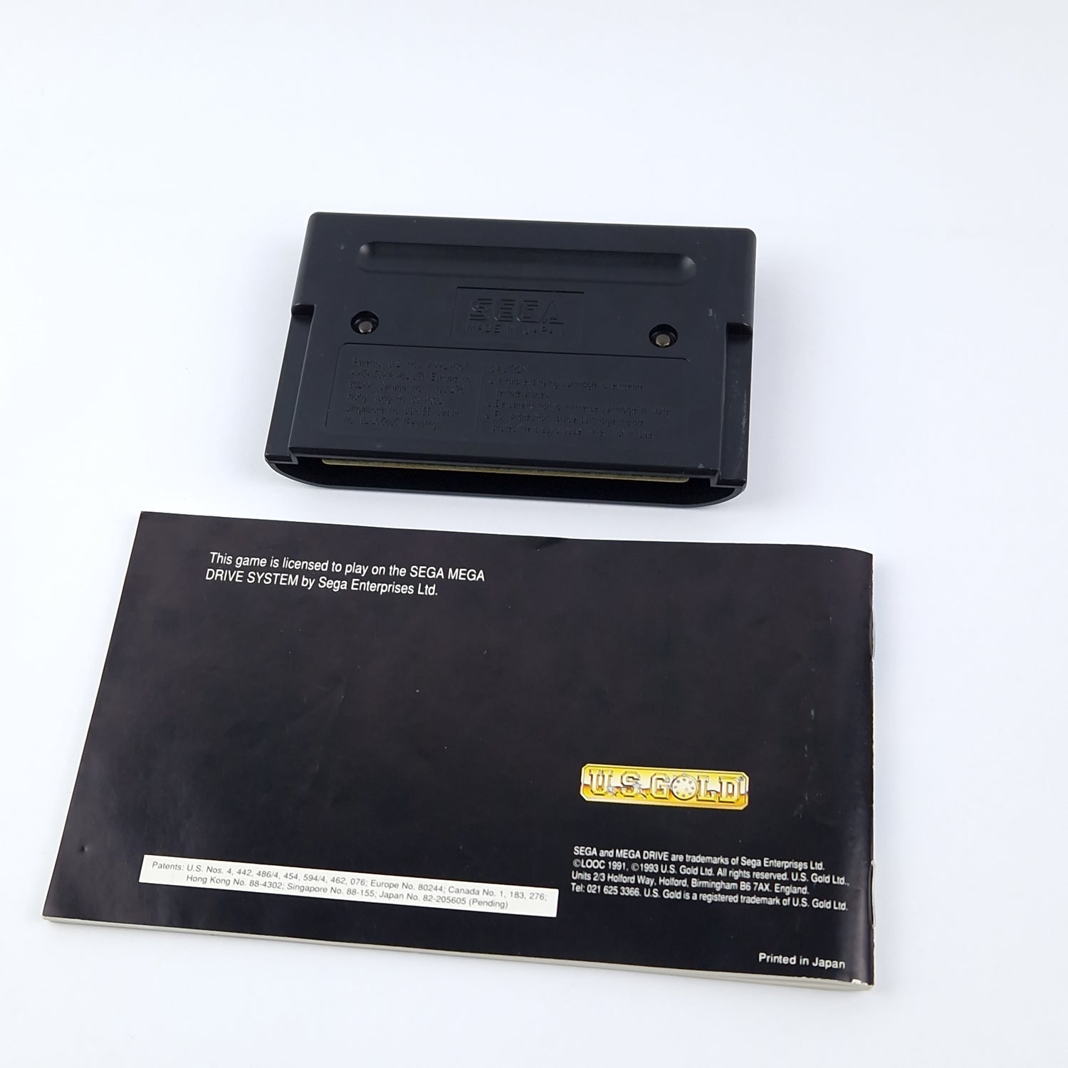 Sega Mega Drive Game: Winter Olympics - OVP Instructions Module | MD PAL Game