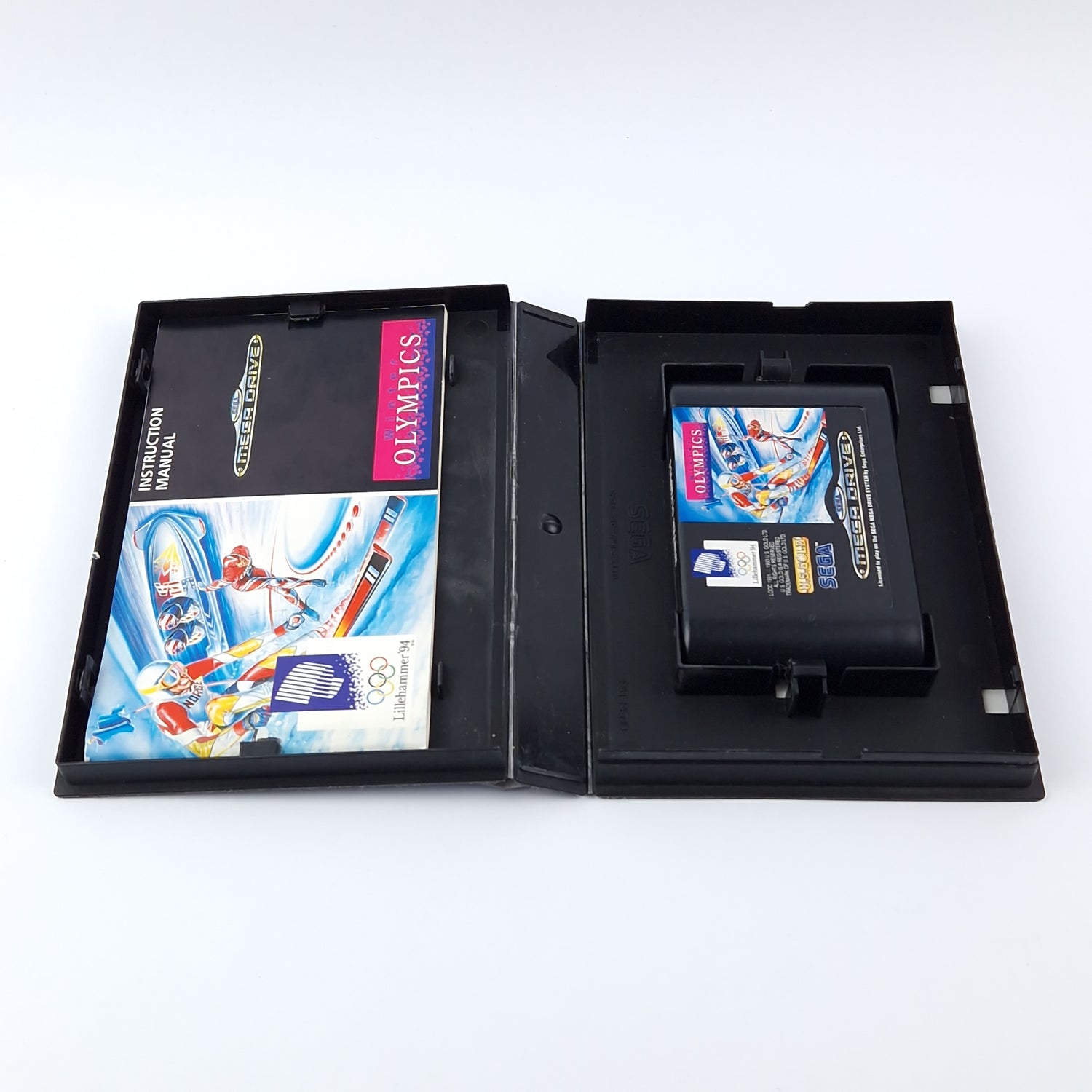 Sega Mega Drive Game: Winter Olympics - OVP Instructions Module | MD PAL Game