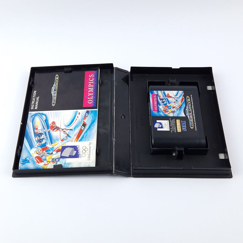 Sega Mega Drive Game: Winter Olympics - OVP Instructions Module | MD PAL Game