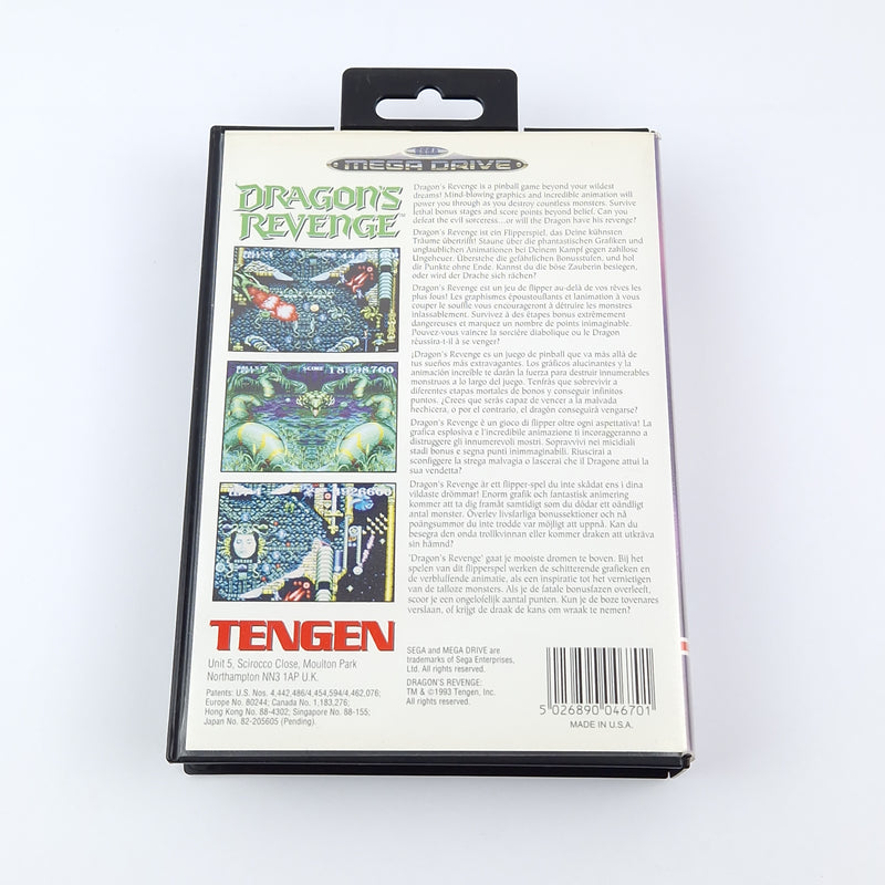 Sega Mega Drive Spiel : Dragon´s Revenge - OVP Anleitung Modul | MD PAL GAME