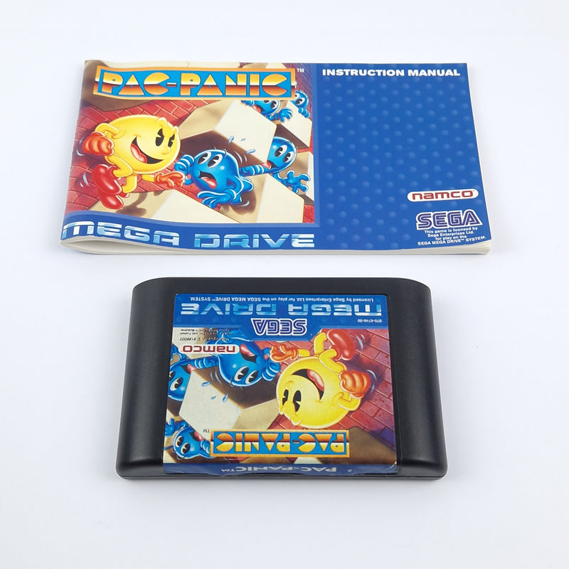 Sega Mega Drive Spiel : Pac-Panic - OVP Anleitung Modul | MD PAL GAME