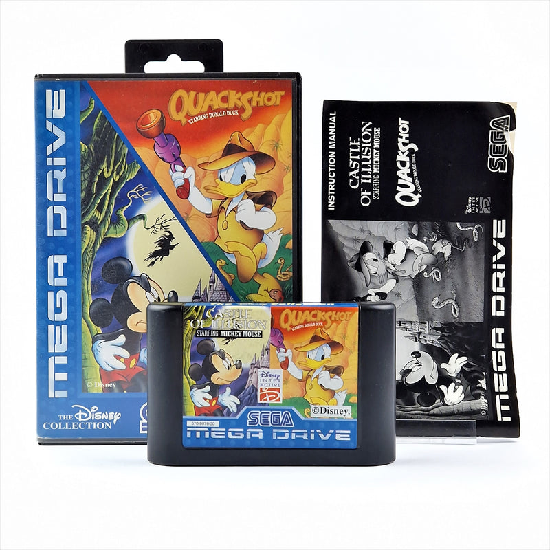 Sega Mega Drive Game: The Disney Collection - OVP Instructions Module | PAL GAME