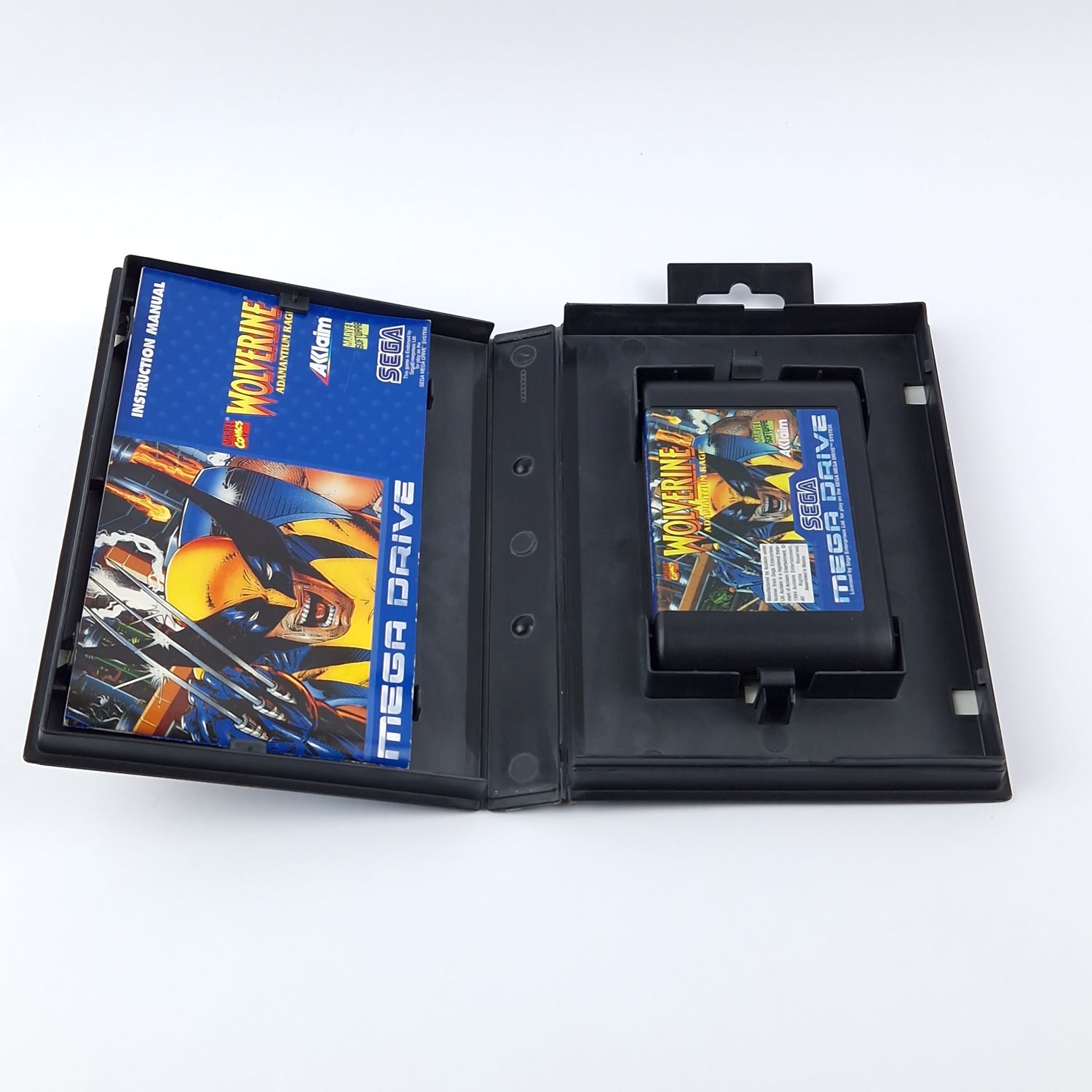 Sega Mega Drive Spiel : Wolverine Adamantium Rage - OVP Anleitung Modul | MD PAL