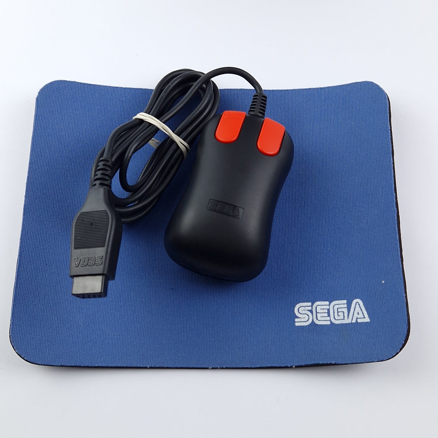 Sega Mega Drive Accessories Item: Mouse + Mousepad + Instructions - OVP Controller