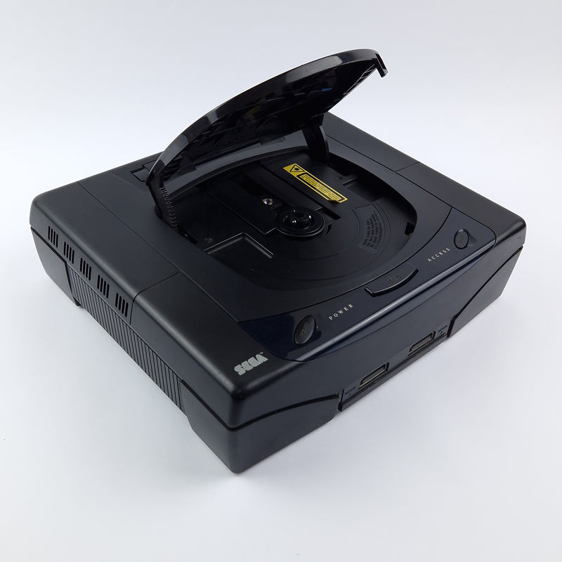 Sega Saturn Konsole mit 1 Controller und Kabel | PAL Console Schwarz