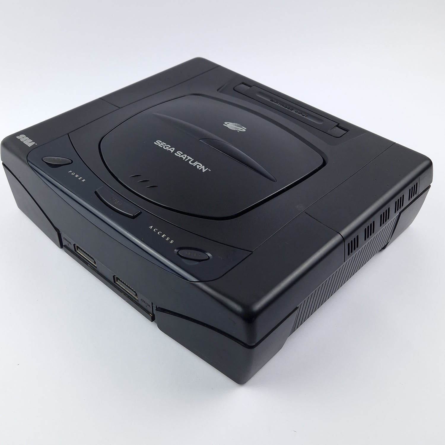 Sega Saturn Konsole mit 1 Controller und Kabel | PAL Console Schwarz