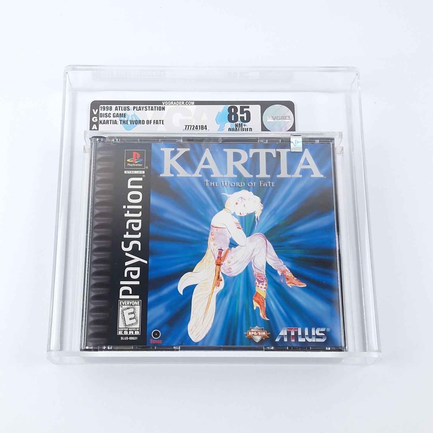 Sony Playstation 1 : Kartia The World of Fate - NEU USA PS1 - VGA 85 Qualified