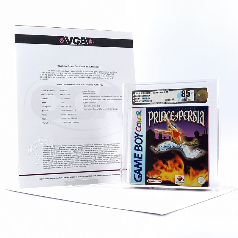 Nintendo Game Boy Color Spiel : Prince of Persia - NEU OVP PAL - VGA Grading 85+