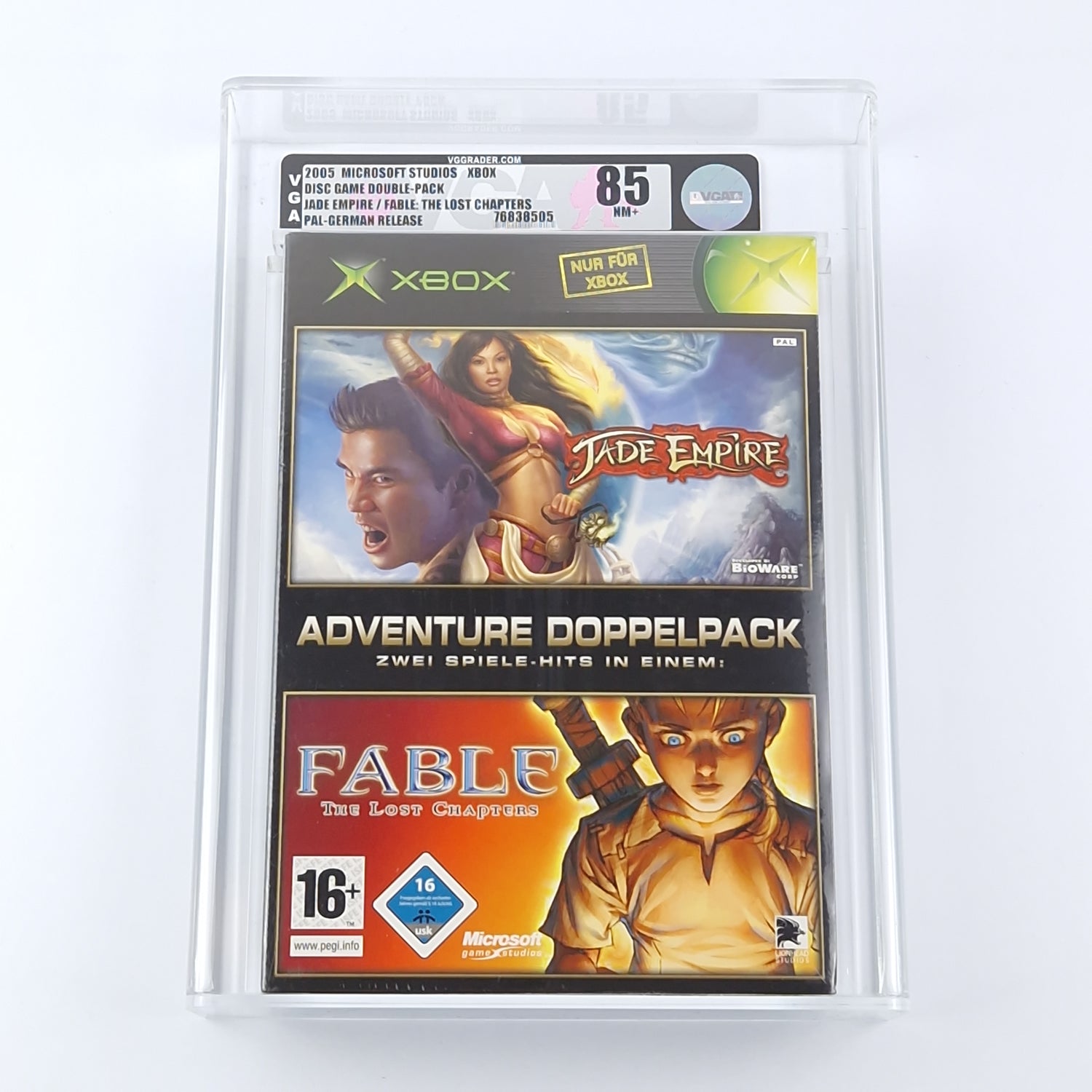 Xbox Classic Game: Adventure Double Pack - Fable & Jade Empire | VGA grading 85
