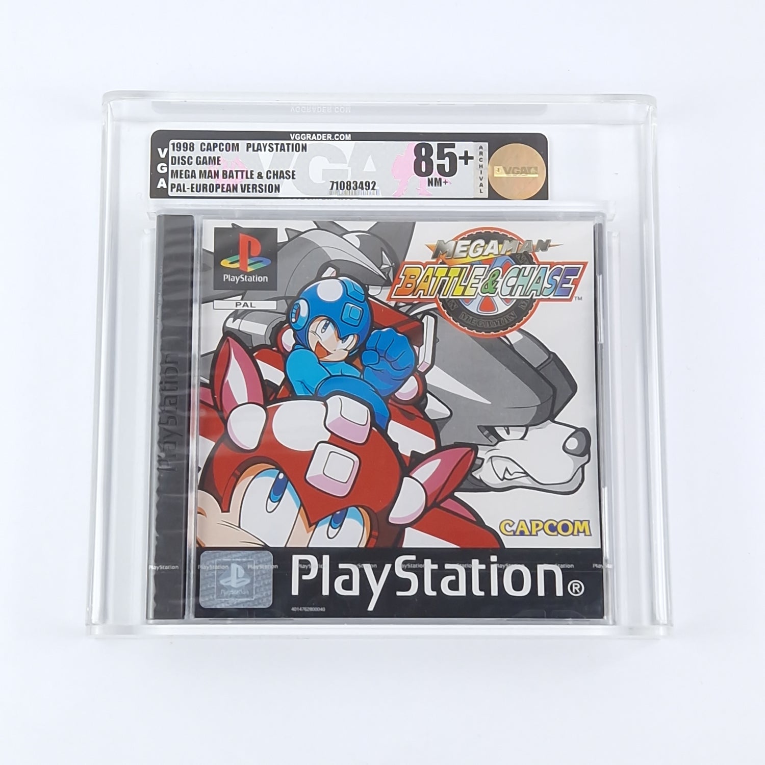 Playstation 1: Megaman Battle & Chase - NEW SEALED PAL PS1 | VGA 85+ Mega Man
