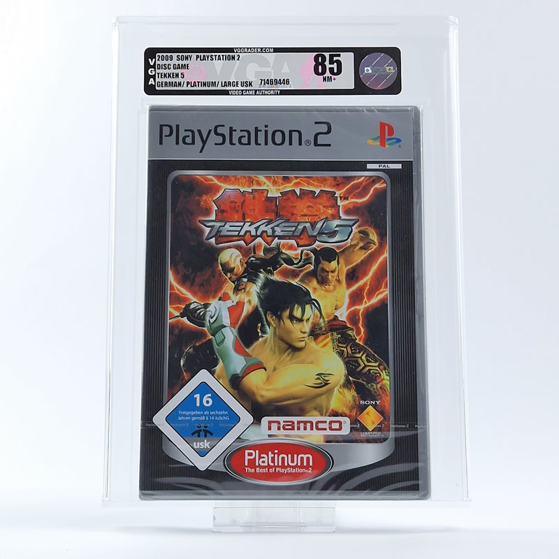 Sony Playstation 2: Tekken 5 - Platinum OVP NEW SEALED PAL PS2 | VGA 85NM+