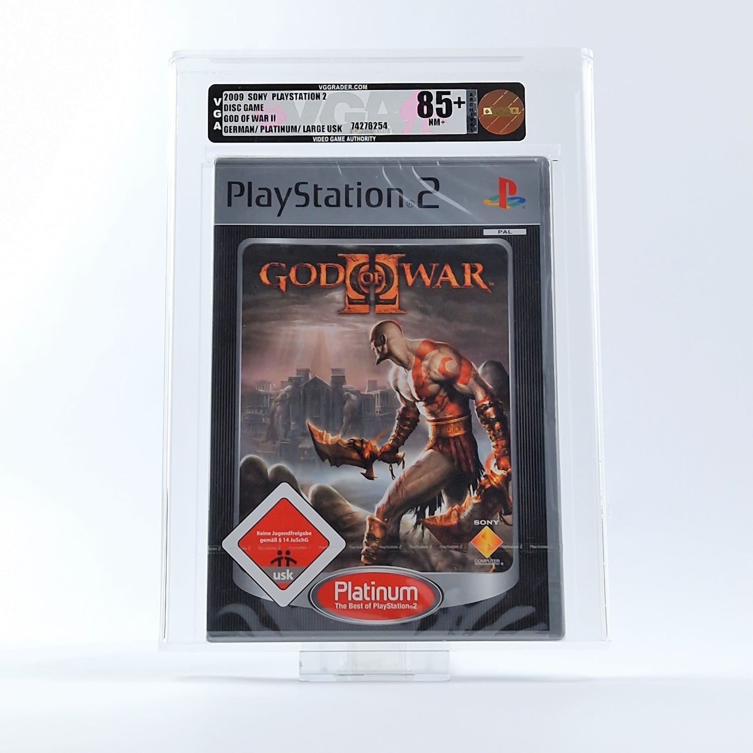 Sony Playstation 2 : God of War II - Platinum OVP NEU SEALED PAL PS2 | VGA 85+