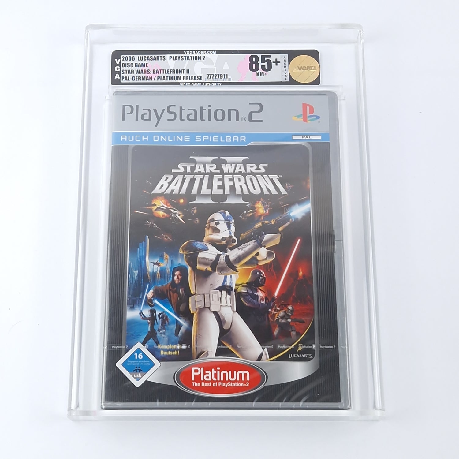 Sony Playstation 2 : Star Wars Battlefront II - Platinum SEALED PS2 NEW VGA 85+