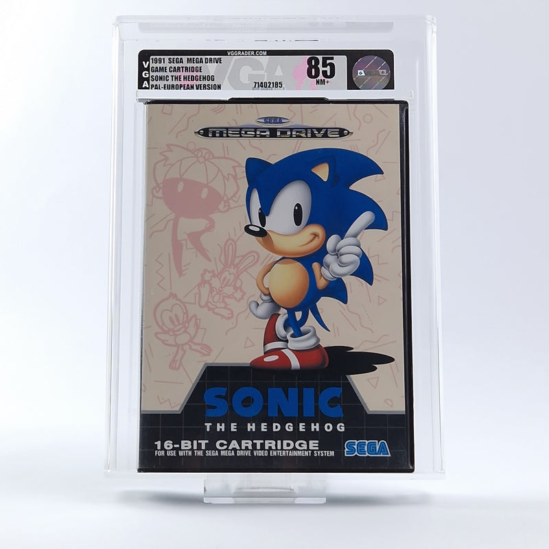 Sega Mega Drive Game: Sonic The Hedgehog - MD PAL NEW NEW Unopened | VGA 85