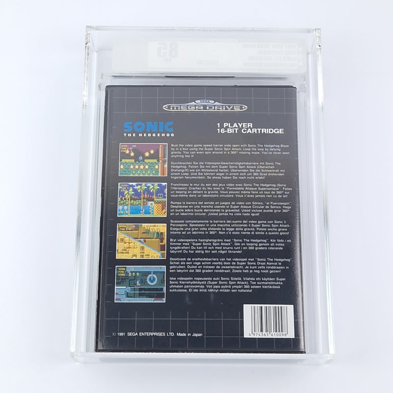 Sega Mega Drive Game: Sonic The Hedgehog - MD PAL NEW NEW Unopened | VGA 85
