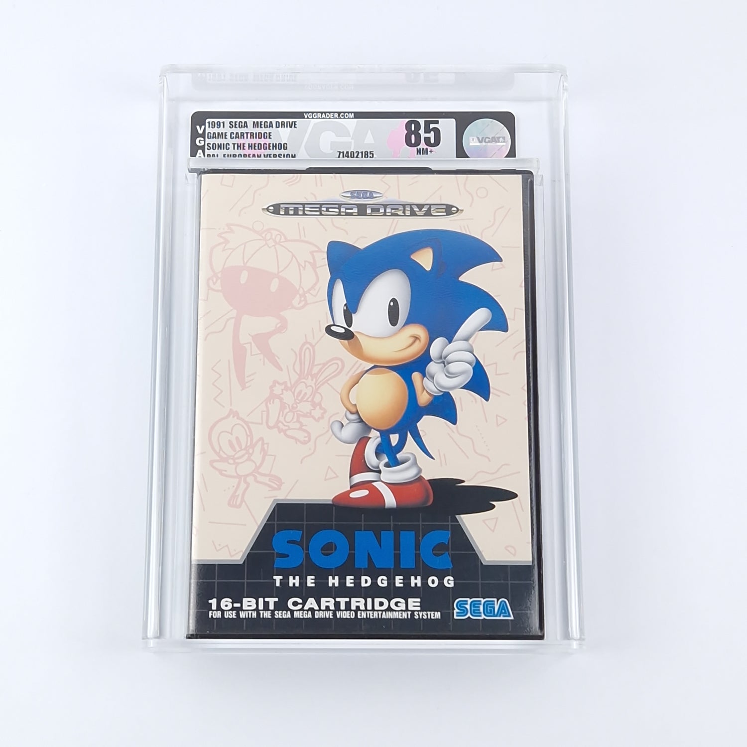 Sega Mega Drive Spiel : Sonic The Hedgehog - MD PAL NEU NEW Ungeöffnet | VGA 85