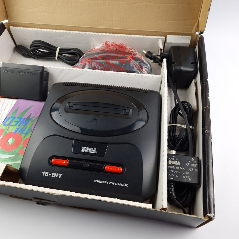 Sega Mega Drive II Konsole mit 1 Controller & Zubehörteilen in OVP | PAL Console