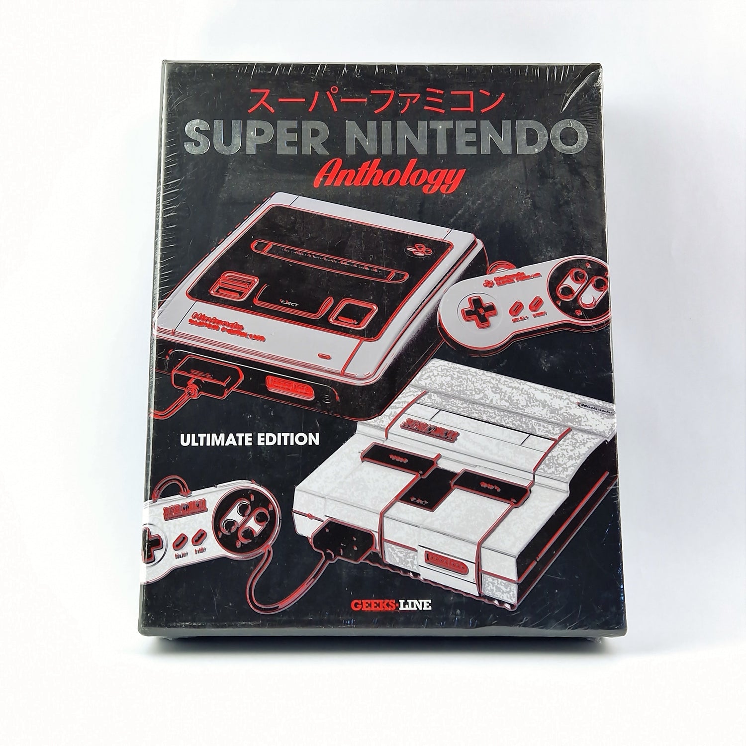 Super Nintendo Anthology Ultimate Edition Book Geeks Line Sony Nintendo History