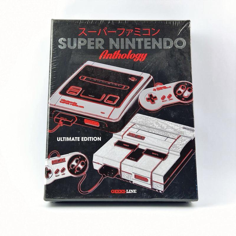 Super Nintendo Anthology Ultimate Edition Book Geeks Line Sony Nintendo History
