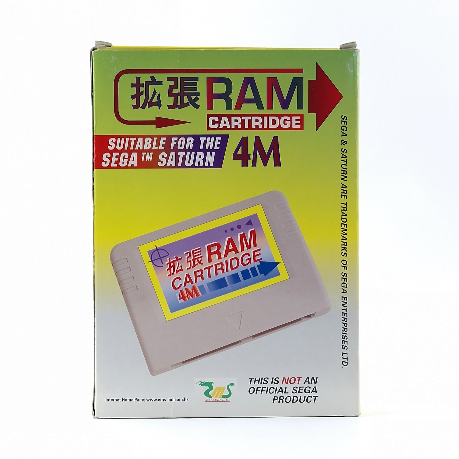 Sega Saturn Zubehör Artikel : RAM Cartridge 4M - OVP