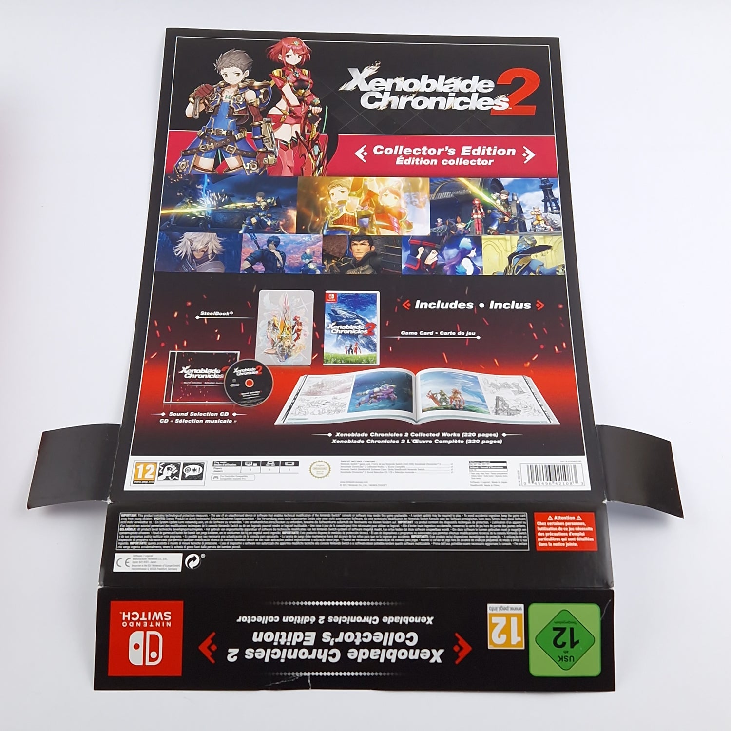 Nintendo Switch Spiel : Xenoblade Chronicles 2 Collectors Edition - OVP PAL