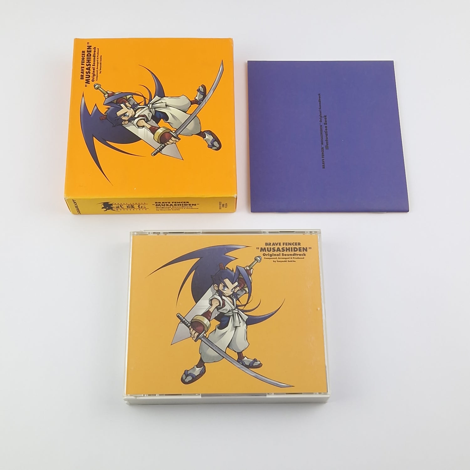 Original Video Game Soundtrack : Brave Fencer Musashiden - Music CD - PS1
