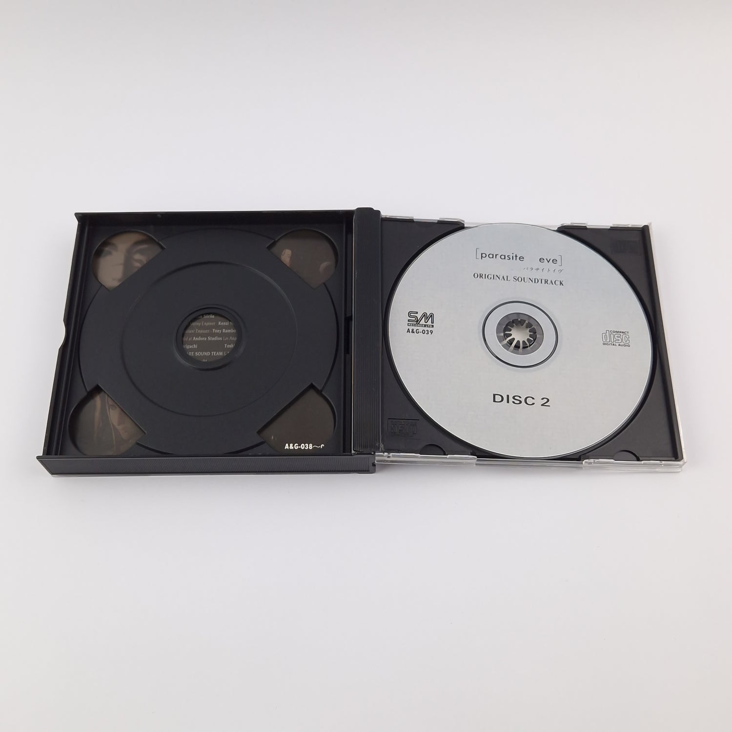 Original Video Game Soundtrack : Parasite Eve - Music CD - PS1 PSX - SM Records