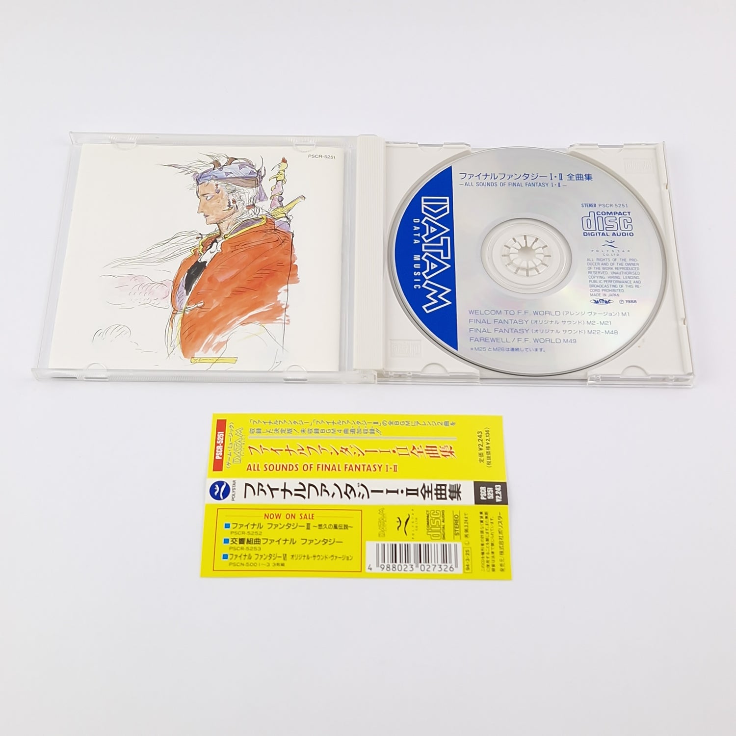 Original Video Game Soundtrack: Final Fantasy I & II 1 2 - Music CD - Polystar