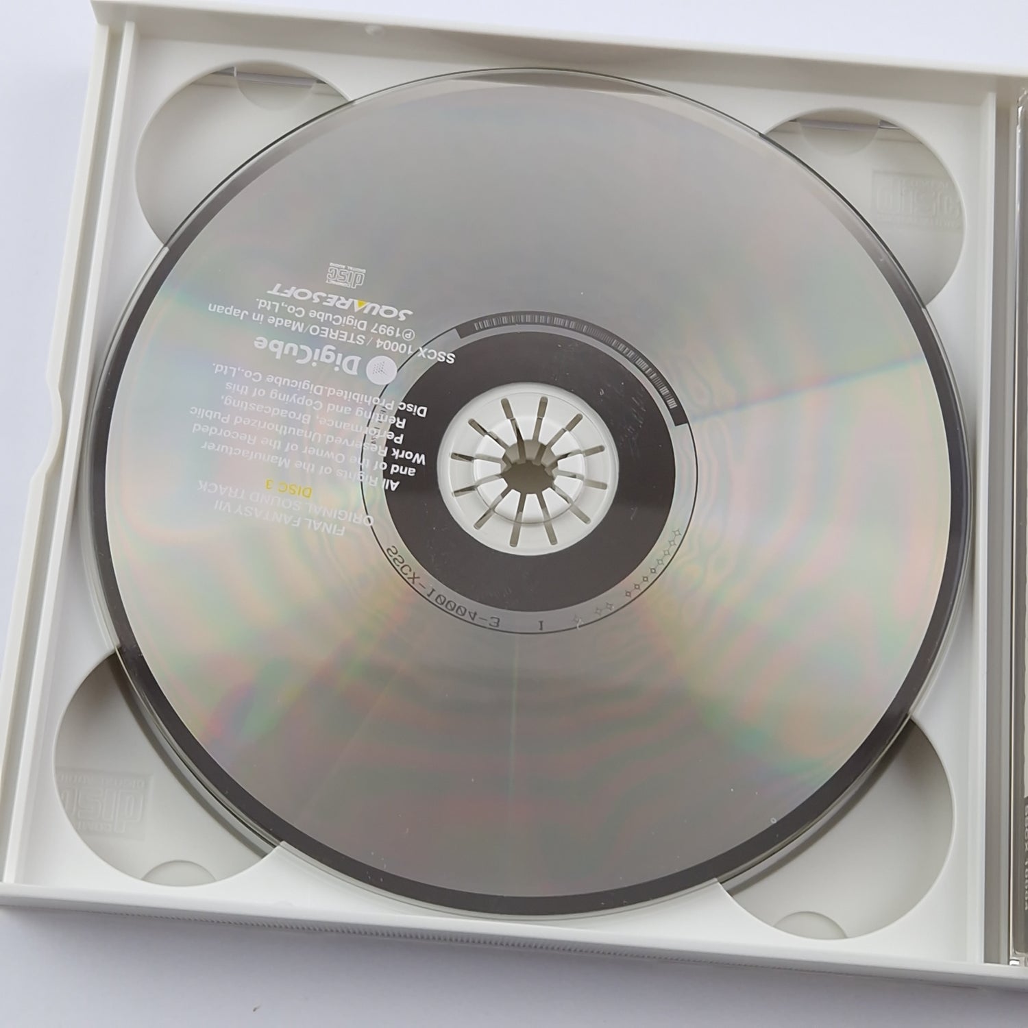Original Video Game Soundtrack: Final Fantasy VII 7 - Music CD - DigiCube PS1