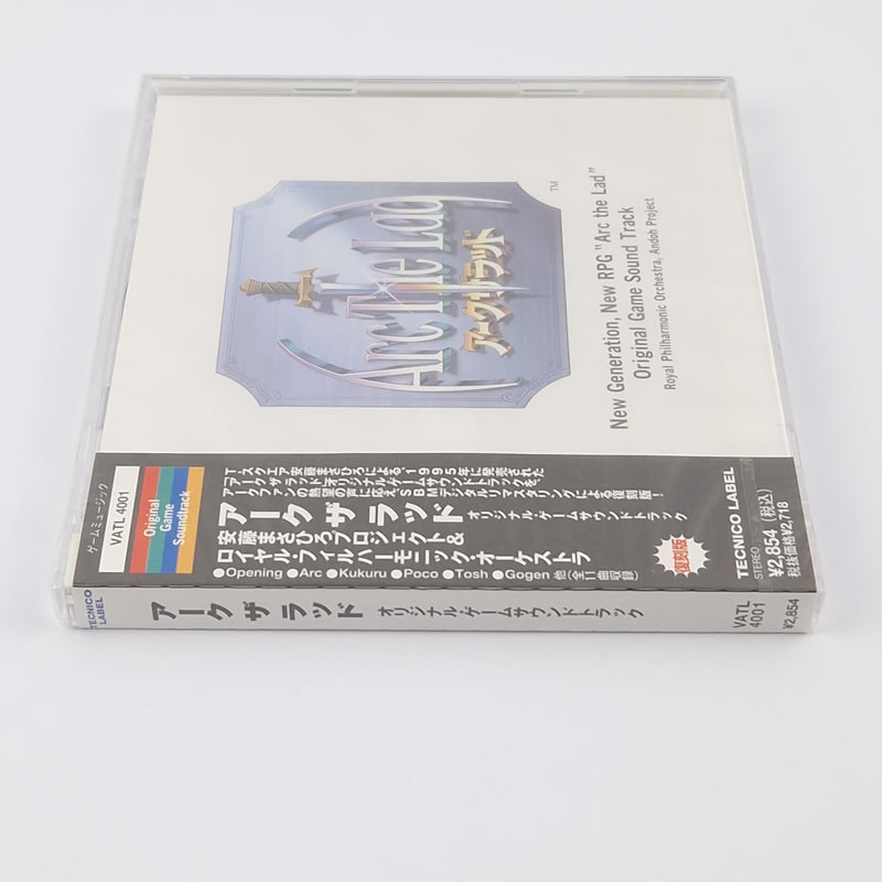 Original Video Game Soundtrack : Arc The Lad - Music CD - PS1 NEU
