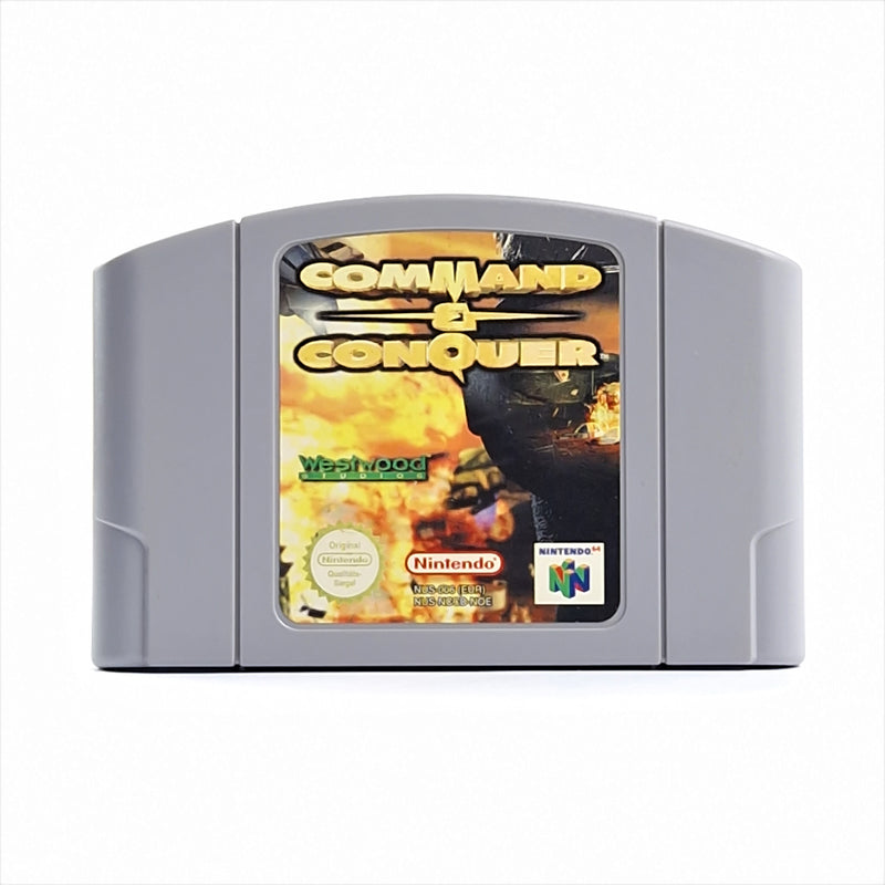 Nintendo 64 game: Command &amp; Conquer - without original packaging only module / cartridge - PAL NOE