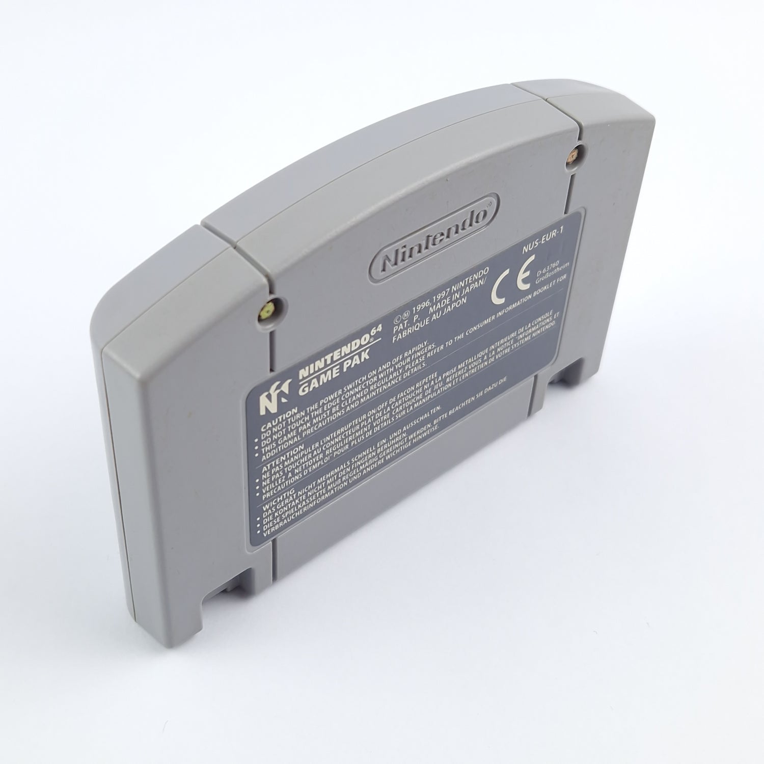 Nintendo 64 Spiel : Command & Conquer - ohne OVP nur Modul / Cartridge - PAL NOE