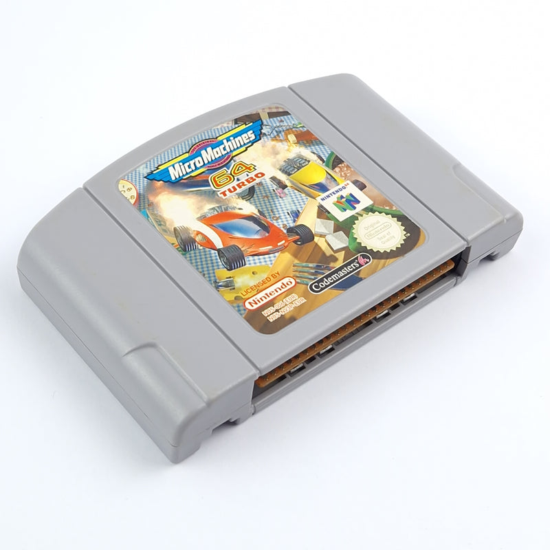 Nintendo 64 Spiel : Micro Machines 64 Turbo - Modul / Cartridge | N64 Pal Game