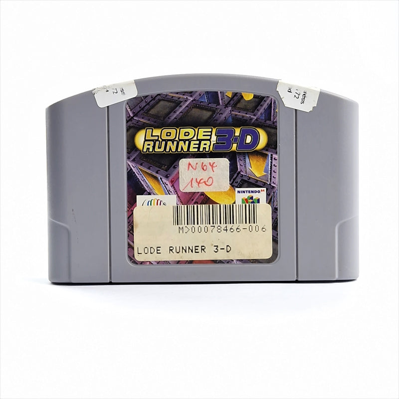 Nintendo 64 Game: Lode Runner 3-D - Module / Cartridge | N64 Pal Game