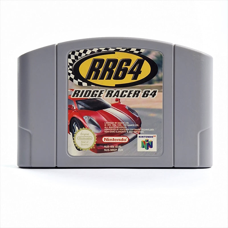 Nintendo 64 Spiel : RR64 Ridge Racer 64 - Modul / Cartridge | N64 Pal Game
