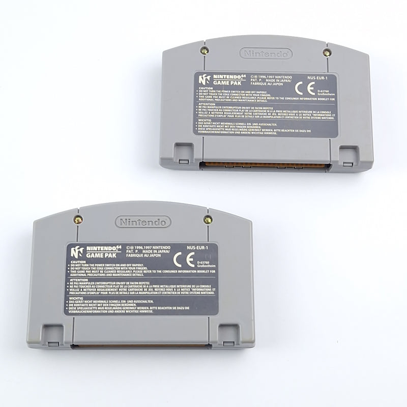 Nintendo 64 Spiele : Star Wars Rogue Squadron & Episode I Racer - Modul PAL