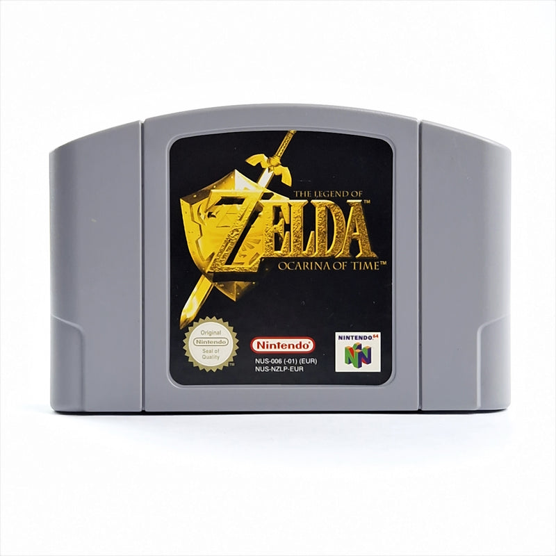 Nintendo 64 Spiel : The Legend of Zelda Ocarina of Time - Modul / Cartridge Pal