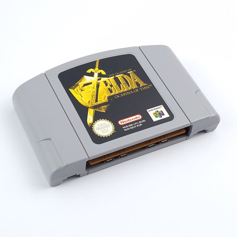Nintendo 64 Spiel : The Legend of Zelda Ocarina of Time - Modul / Cartridge Pal