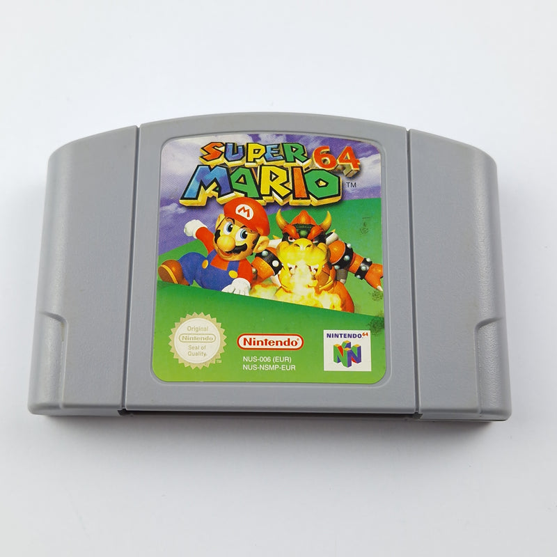 Nintendo 64 Konsole mit Expansion Pack, Controller, Kabel u. Mario 64 - PAL n64
