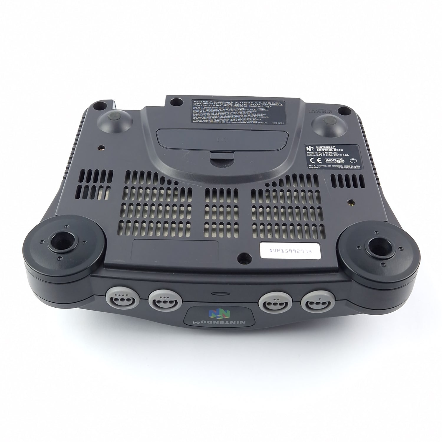 Nintendo 64 Konsole mit Expansion Pack, Controller, Kabel u. Mario 64 - PAL n64