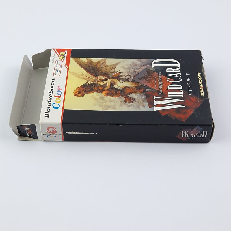 Wonderswan Spiel : Wild Card - OVP Anleitung Modul | NTSC-J Japan Game