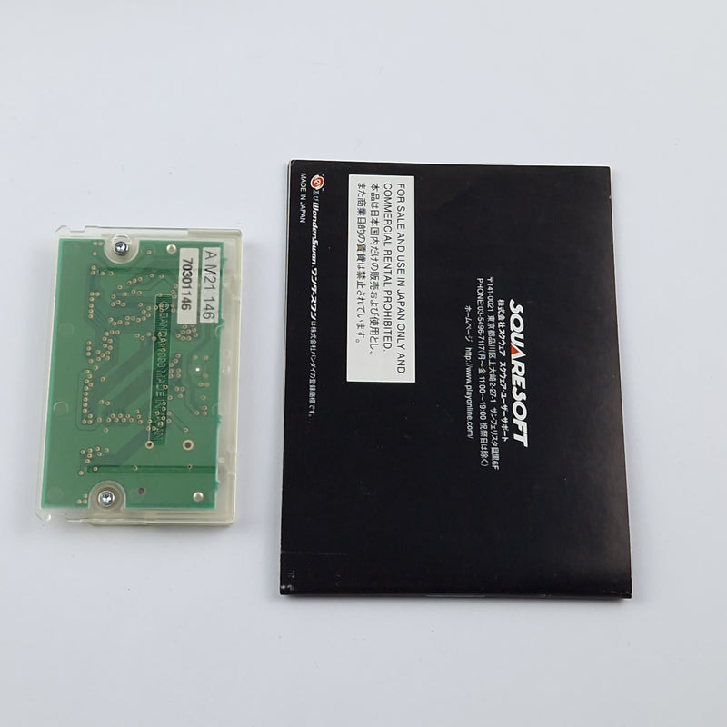 Wonderswan Spiel : Wild Card - OVP Anleitung Modul | NTSC-J Japan Game